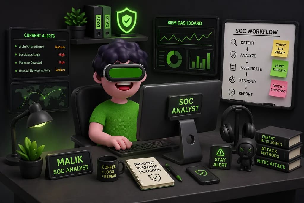 Malik, SOC Analyst