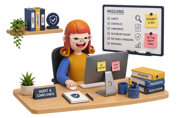 Claire, Audit & Compliance