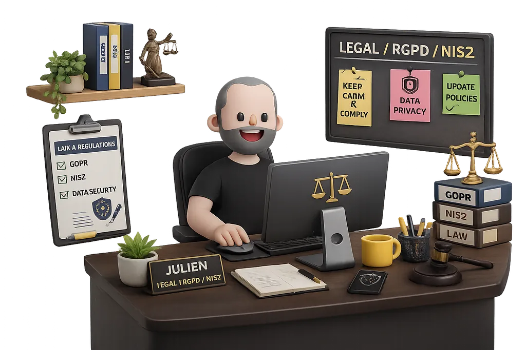 Julien, Legal / RGPD / NIS2