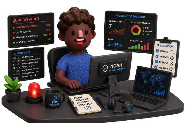 Noah, Incident Response